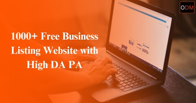 Read more about the article 500+ High DA Free Business Listing Websites 2025