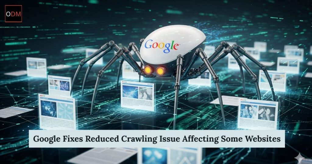 Google Fixes Reduced Crawling Issue Affecting Some Websites